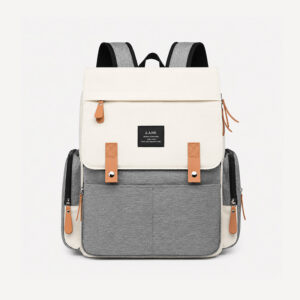 Mochila Pañalera Crema