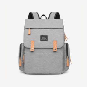 Mochila Pañalera Gris