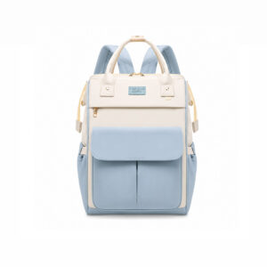 Mochila Pañalera Celeste