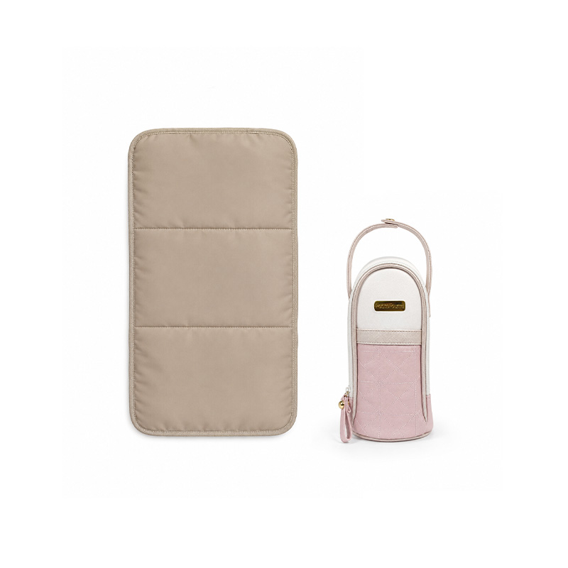 Bolso Pañalero Blanco/Rosado Osito - Image 2