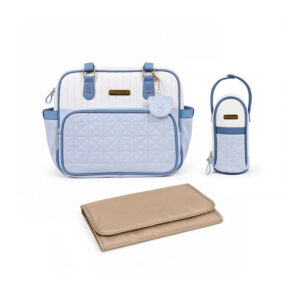 Bolso Pañalero Celeste
