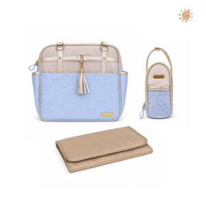 Bolso Pañalero Celeste
