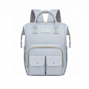 Mochila Pañalera Acero