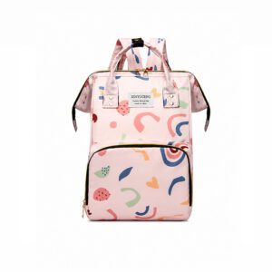 MOCHILA PAÑALERA ROSADO