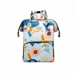 Mochila Pañalera Verde Agua